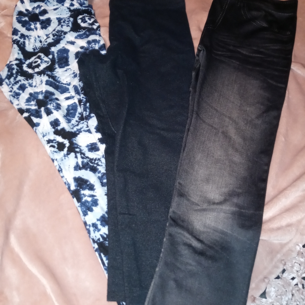 3pairs leggings bundle